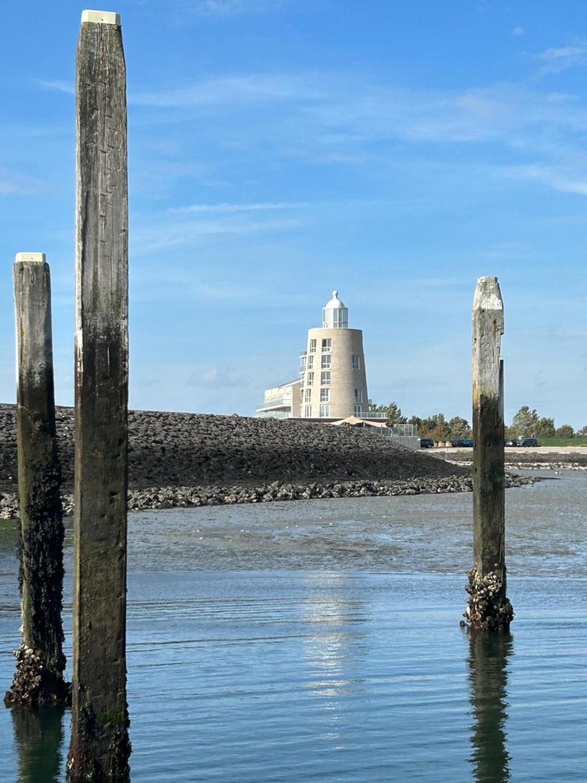 Oosterschelde Lodge Met Veel Privacy En Dicht Bij Het Water Scherpenisse Buitenkant foto